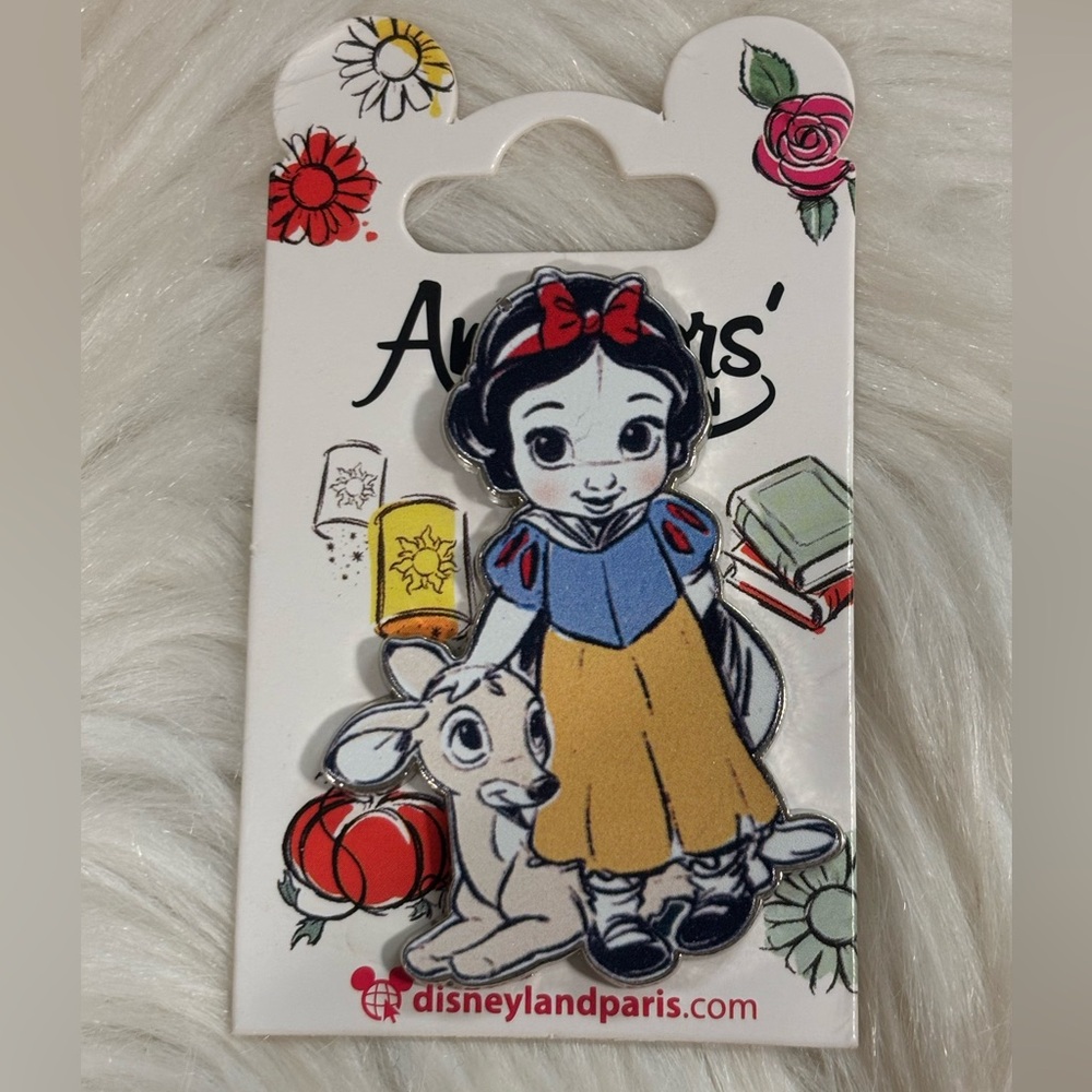 New Disney Disneyland Paris Toddler Snow White Animators Pin Seven Dwarfs